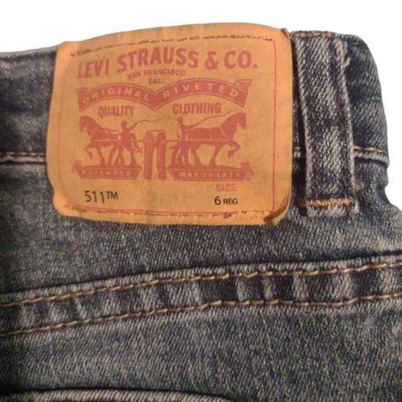 Levi's 511 Slim Size 6 Reg for Ages 5-6 - Picture 4 of 6